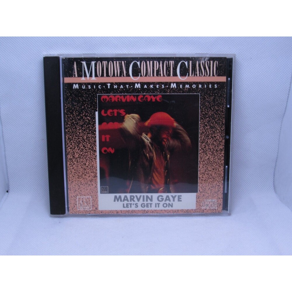 Marvin Gaye – Let's Get It On CD 1973 Motown Compact Classic Soul Motown